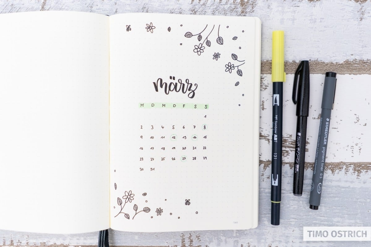 Handlettering Kalender Sch ne Schriften F r Jeden Monat 
