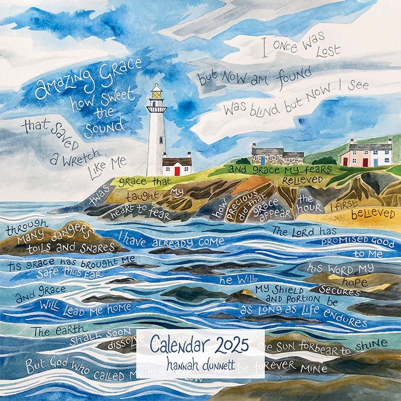 Hannah Dunnett Large Calendar 2025 Spring Harvest Store