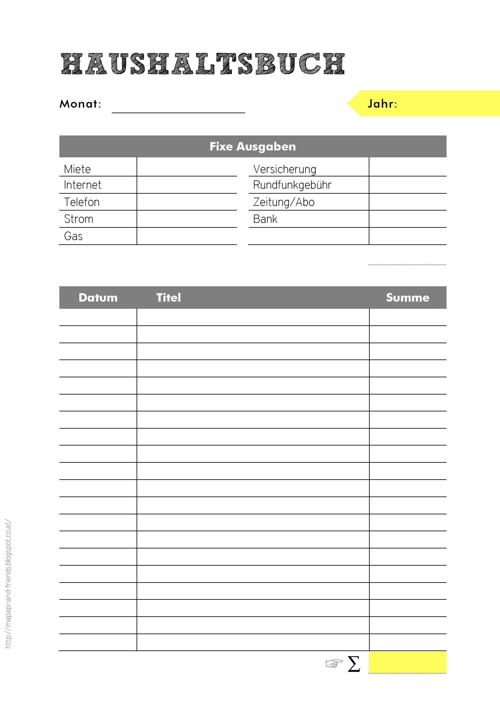 Haushaltsbuch Entdecke 9 Kostenplan Ideen Haushaltsplaner Finanzplanung Und Mehr