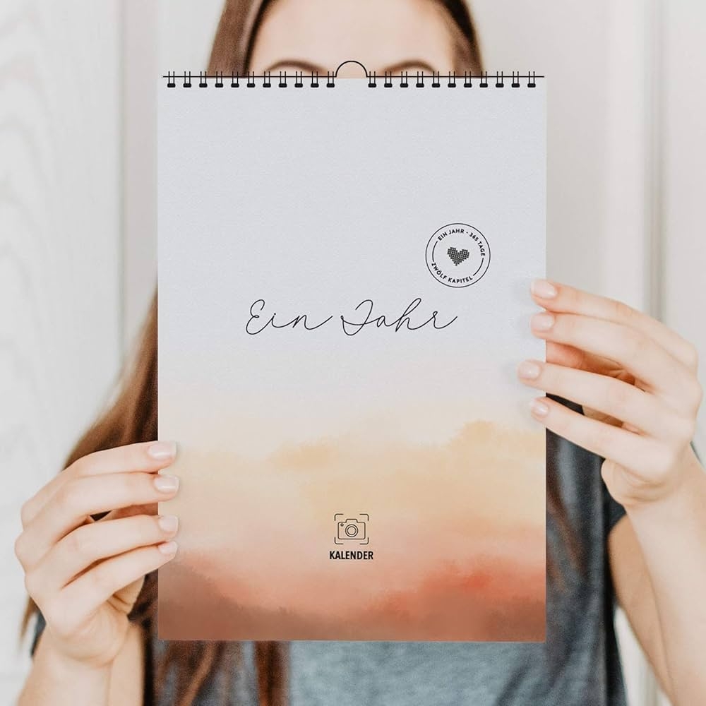 Heaven paper A4 Fotokalender Immerw hrend Jahresunabh ngig Ohne Jahr Zum Selbstgestalten Wandkalender Im Eleganten Design Modern Schick Ideal Zum Verschenken DESERT Amazon de B robedarf Schreibwaren