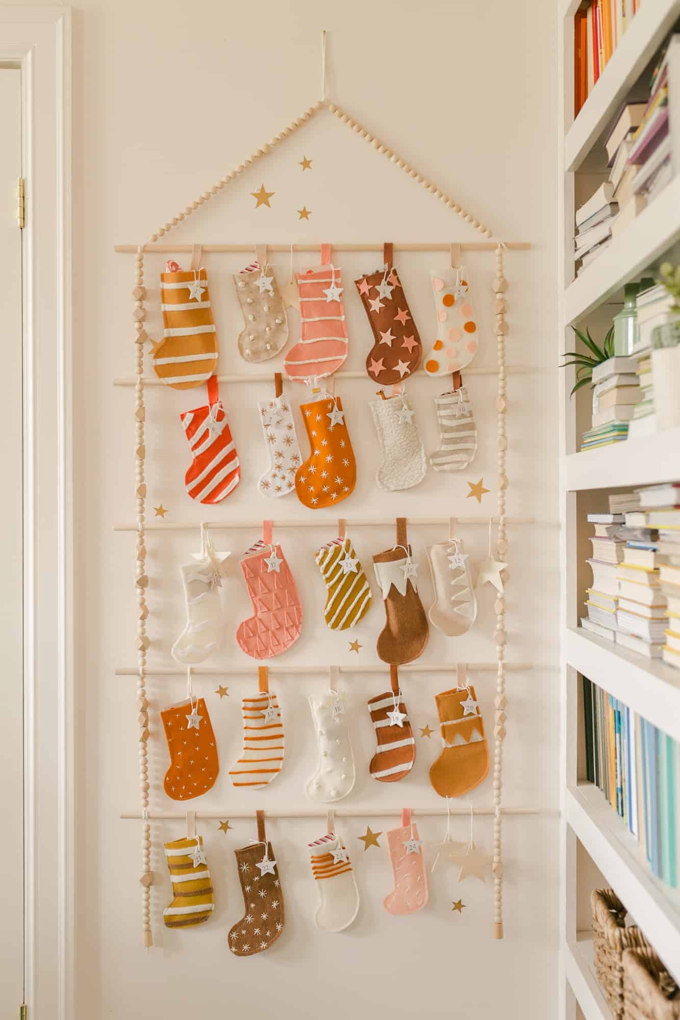 Heirloom Advent Calendar DIY A Beautiful Mess