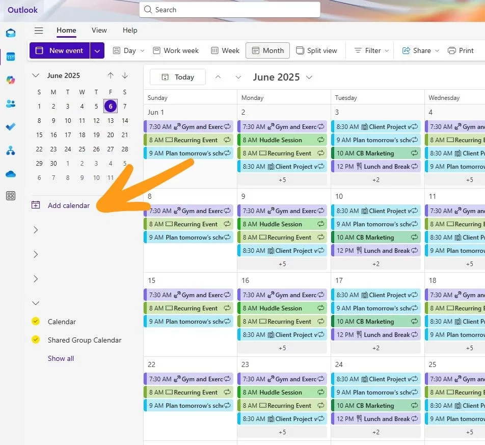 How To Create A Team Calendar In Outlook CalendarBridge