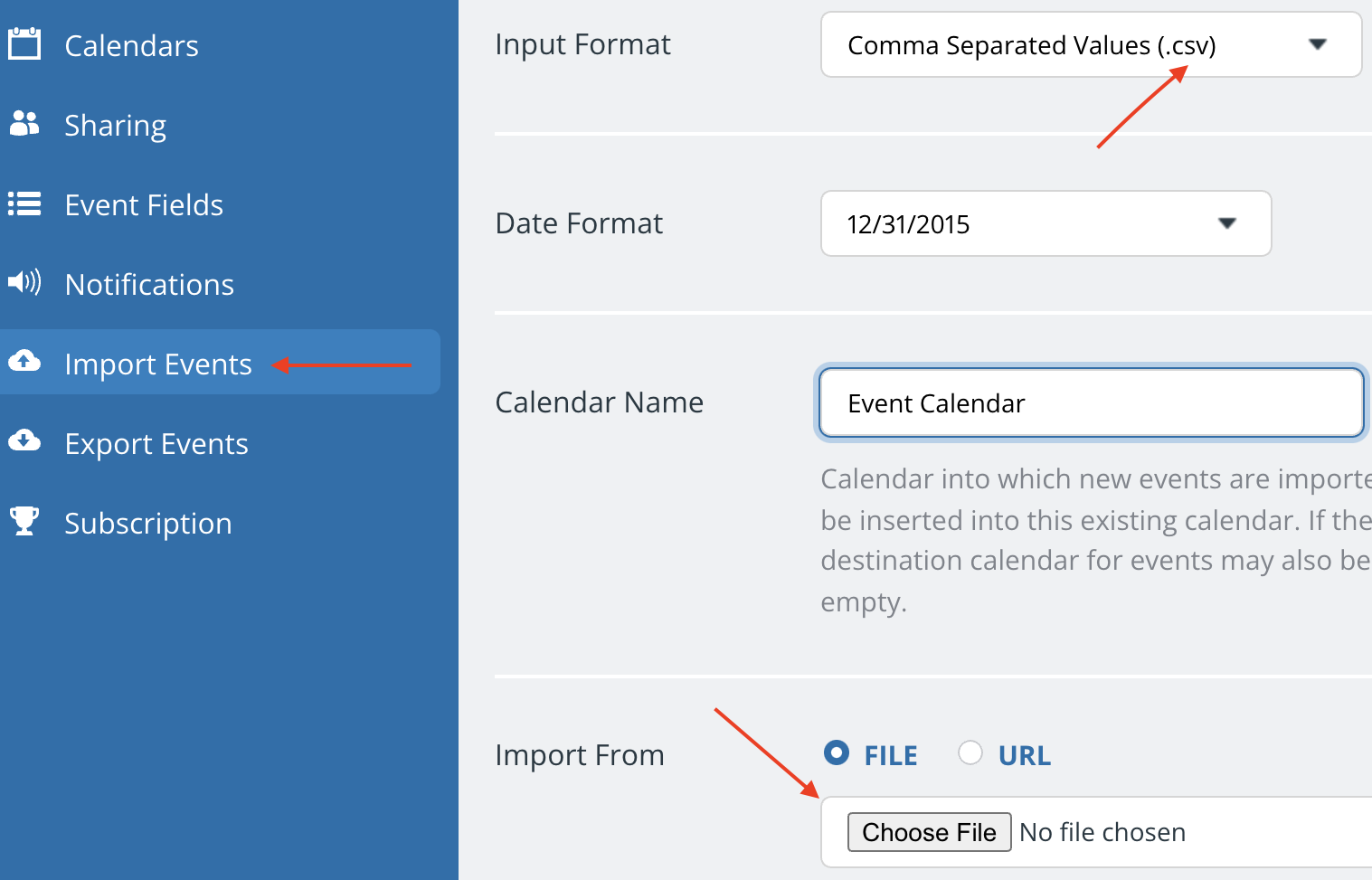 How To Move Your Excel Calendar Into Teamup