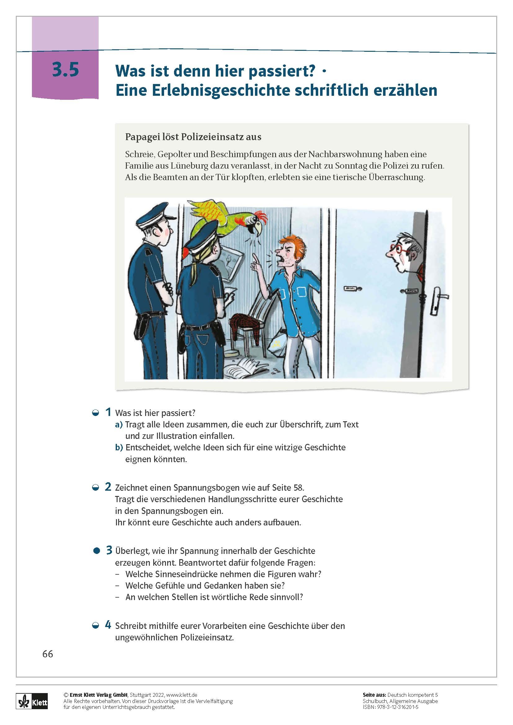 Ihr Kostenloses Montagspaket Eine Erlebnisgeschichte Schriftlich Erz hlen F r Klasse 5