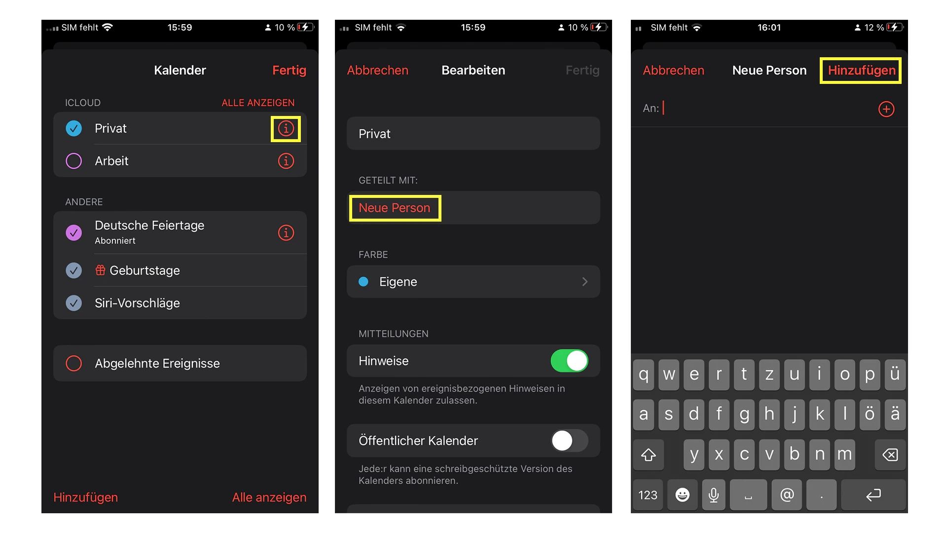 IPhone Kalender Teilen Oder Zu Zweit Nutzen CHIP