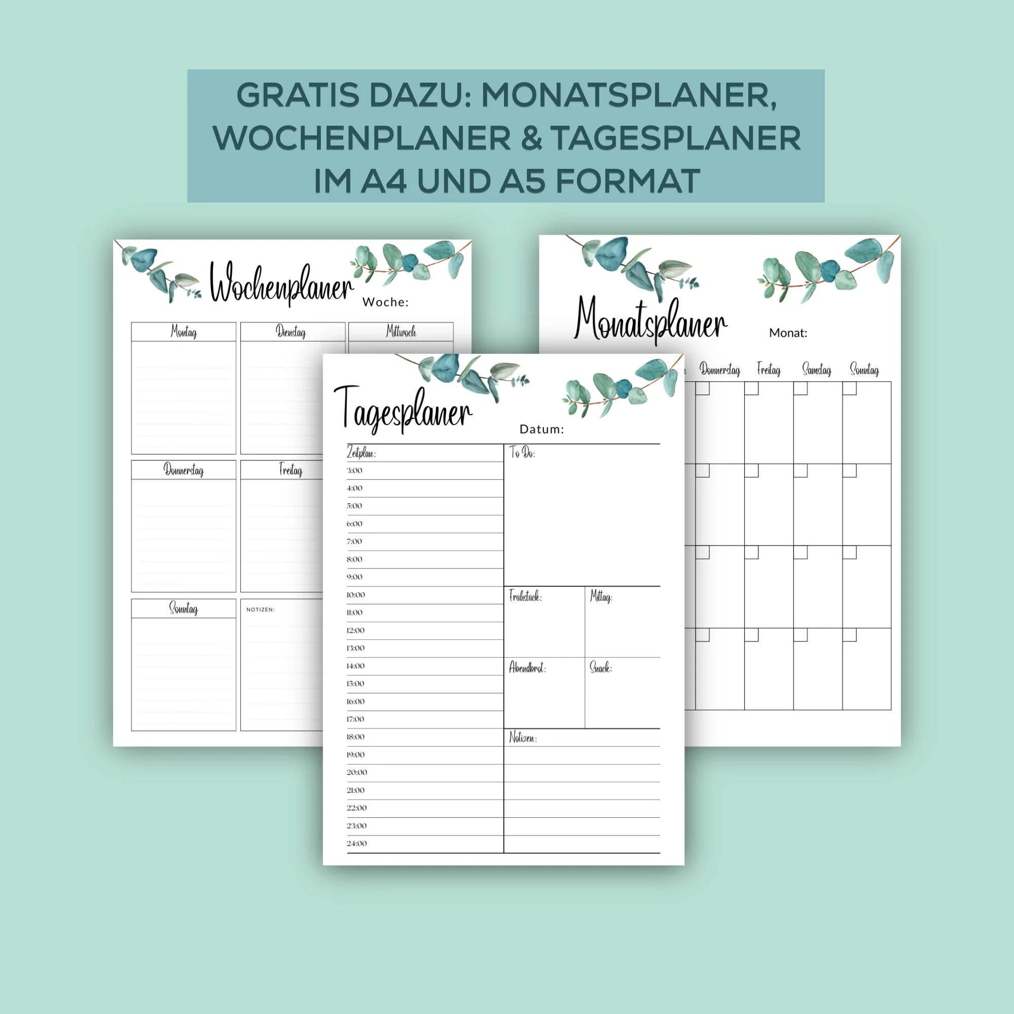 Jahreskalender 2025 PDF Kalender Mit Feiertagen Kalender Zum Ausdrucken A4 PDF Jahresplaner 2025 Mit Jahres bersicht Etsy