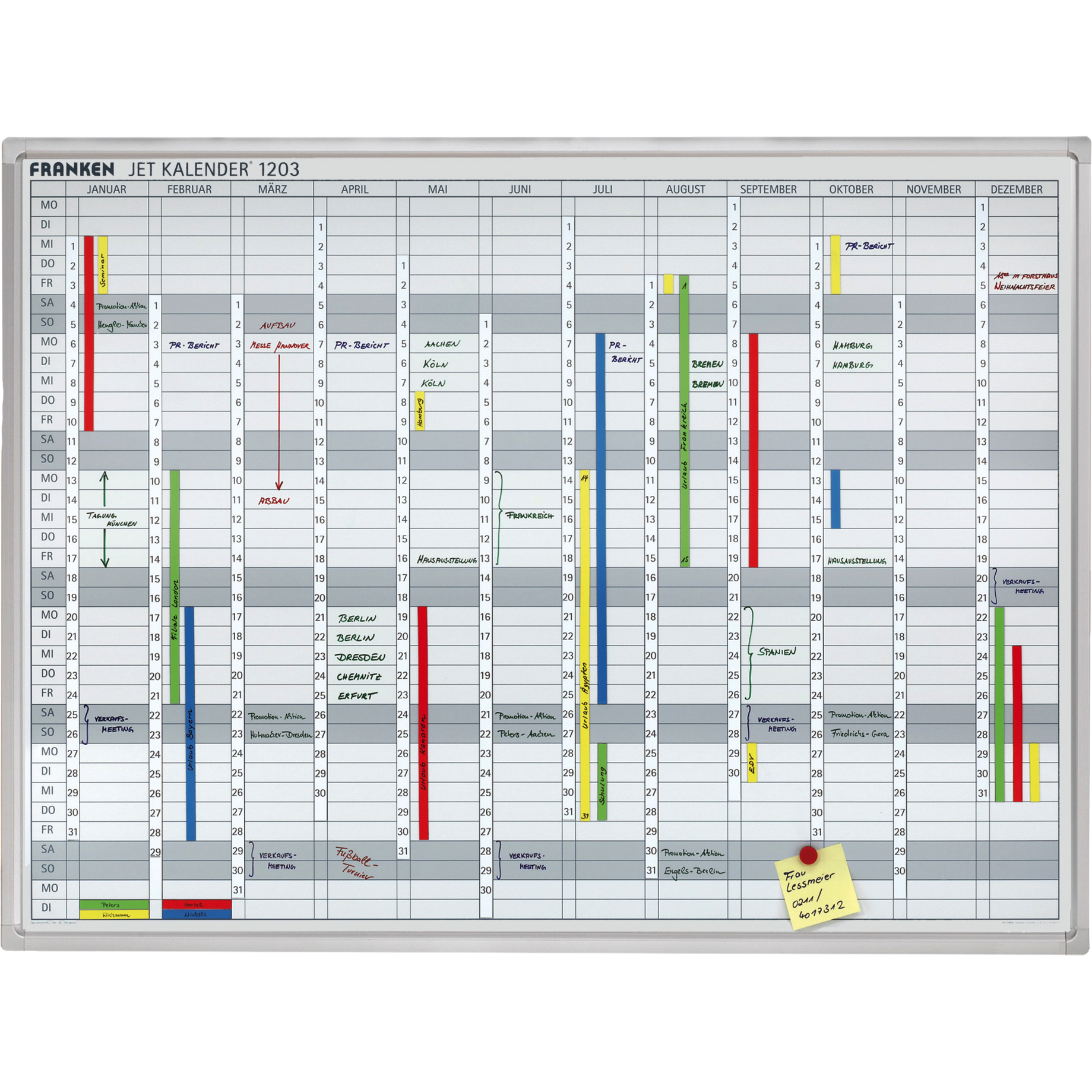 Kalender MIT Jahresplan