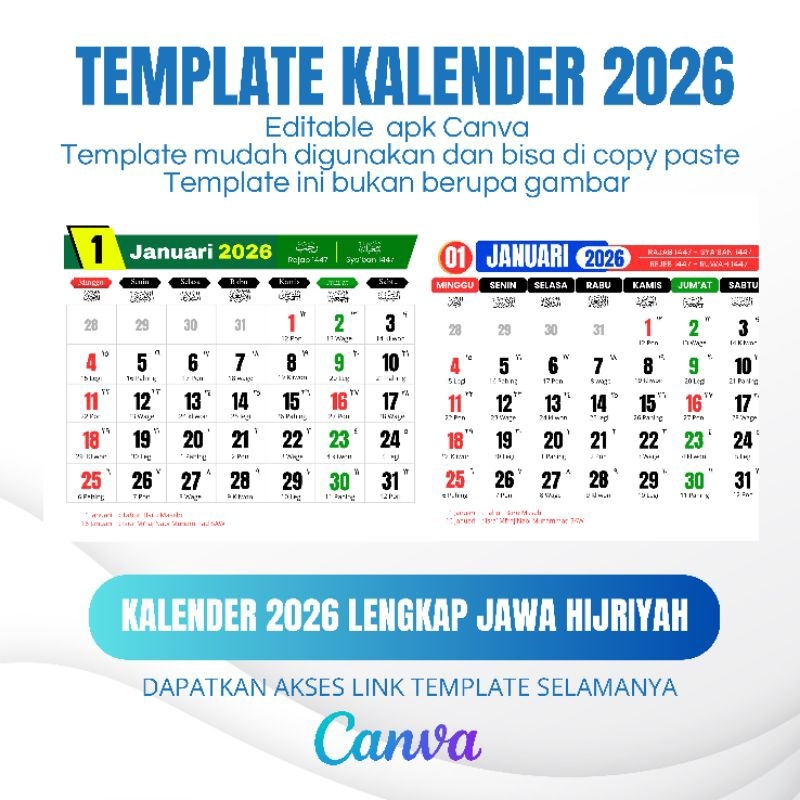 Kalender 2026 Indonesia