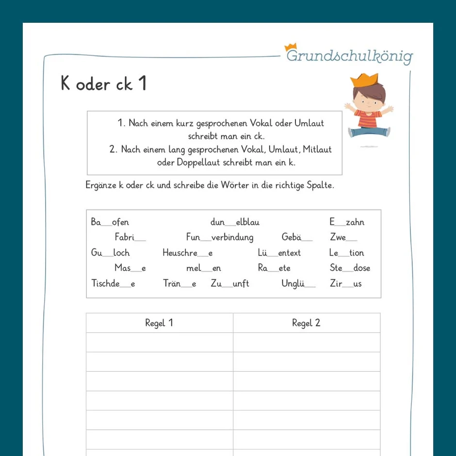 Arbeitsblätter Klasse 4 Zum Ausdrucken