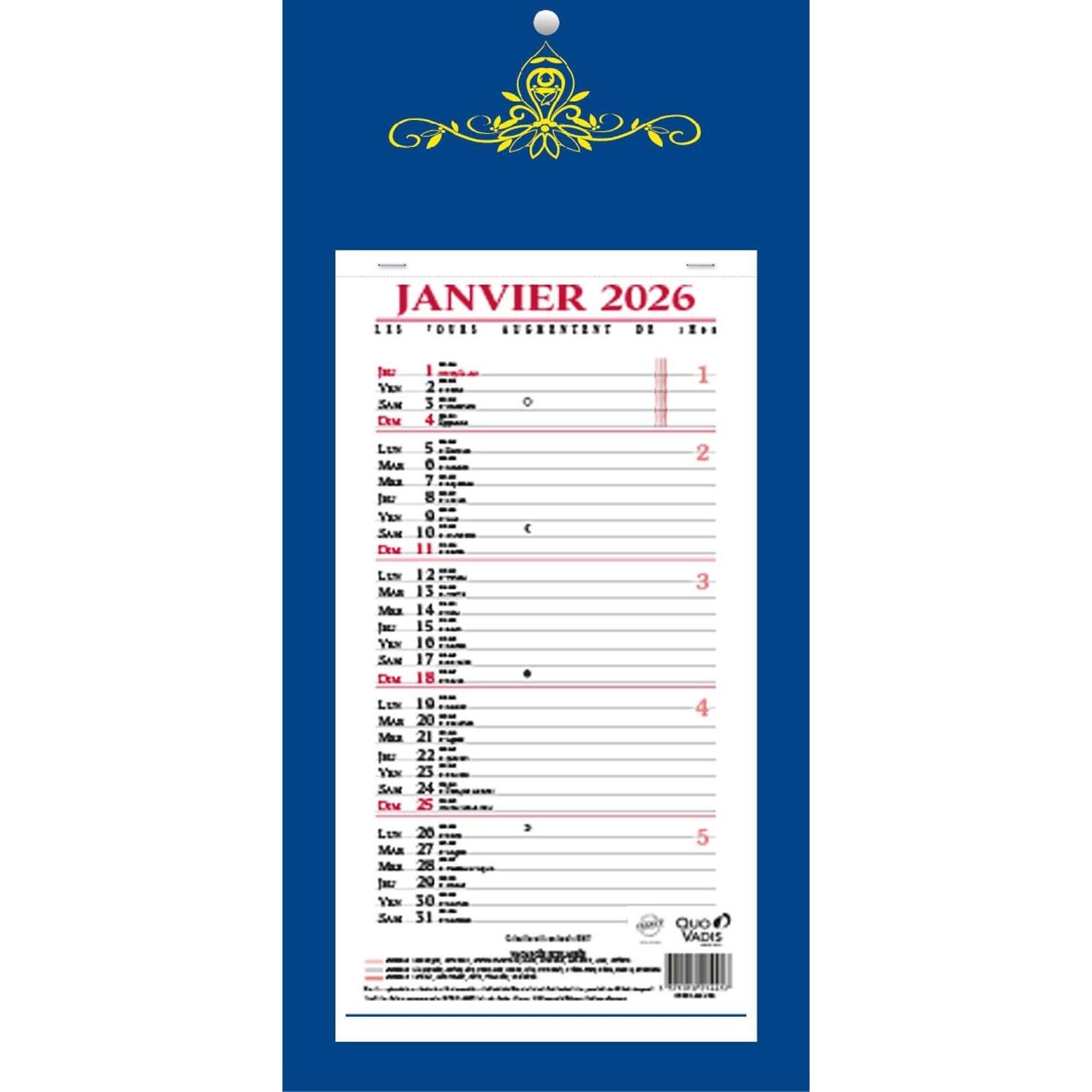 12 Monate Kalender As