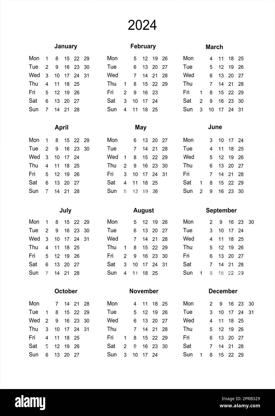 Kalender 2024 Fotos Und Bildmaterial In Hoher Aufl sung Alamy