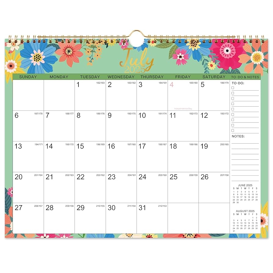 Kalender 2025 2026 Wand Kalender 2025 2026 Juli 2025 Dez 2026 38 1 X 29 2 Cm 18 Monatskalender Mit Doppeldrahtbindung Haken Zum Aufh ngen Perfekt F r Heim Und B roplanung Floral Amazon de B robedarf Schreibwaren