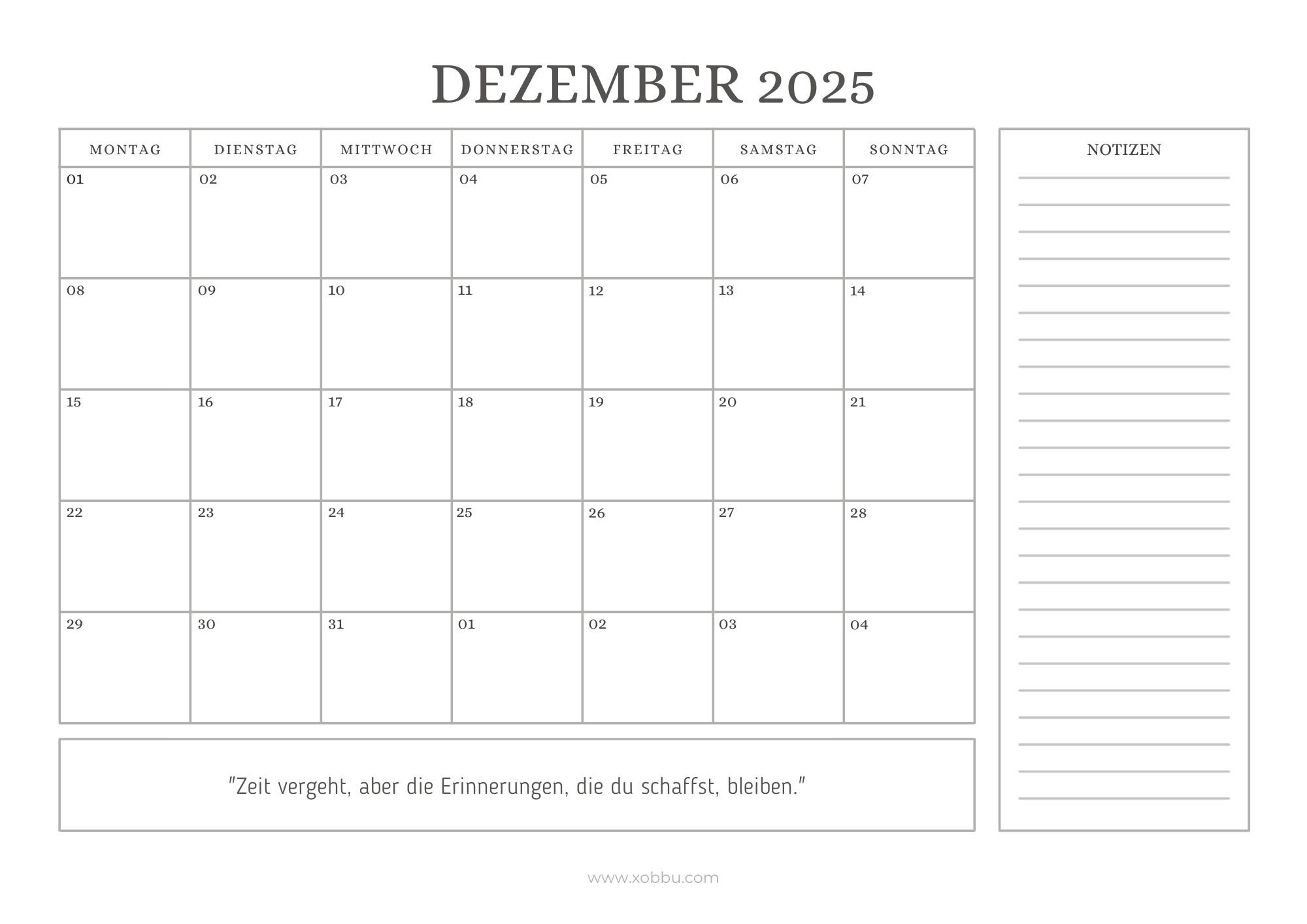 kalender 2025 monatskalender kostenlos zum ausdrucken xobbu