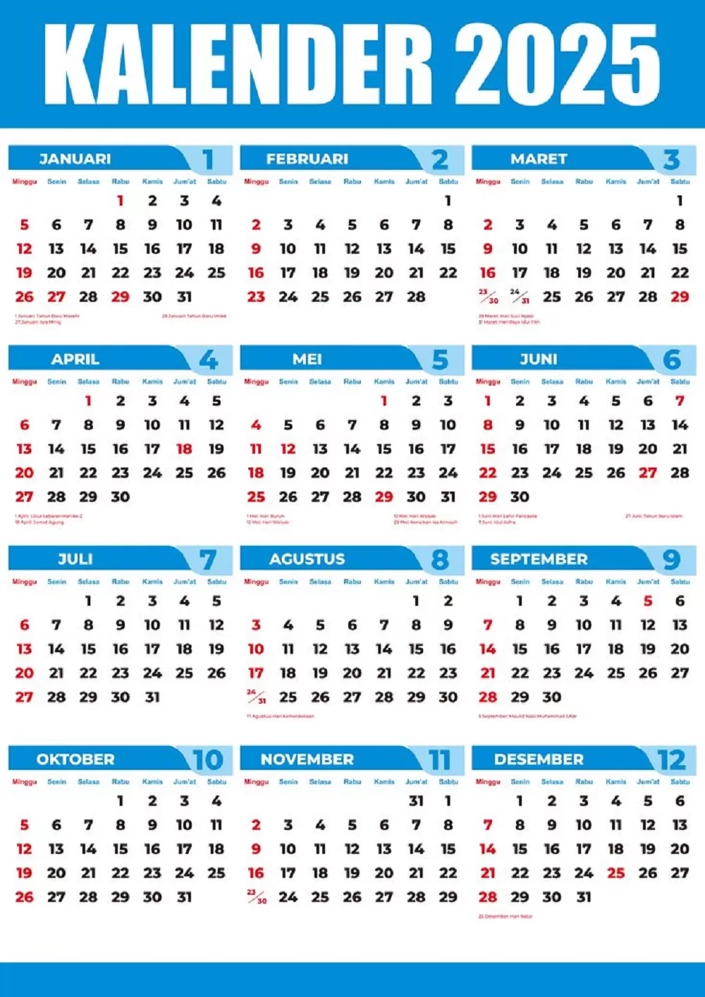 Kalender 2025 Selama Puasa Ramadan Sekolah Libur Satu Bulan Ini Daftar Hari Libur Dan Kalender Pendidikan 2025 Radar Magelang