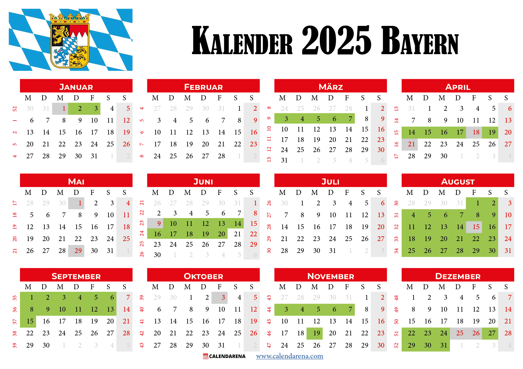 Kalender 2025 Und Schulferien In Bayern Alles Was Sie Wissen M ssen