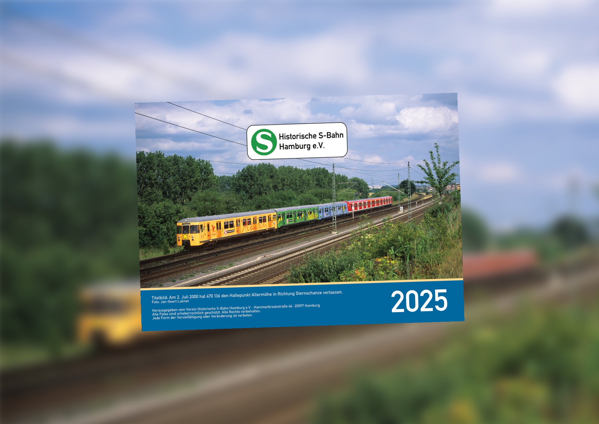 Kalender 2025 Verein Historische S Bahn Hamburg E V 