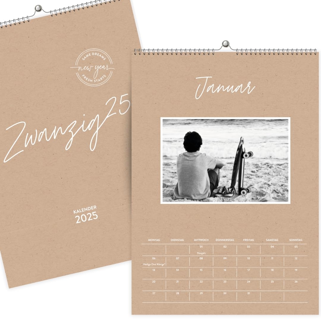 Kalender 2025 Wandkalender Fotokalender 2025 Zum Selbstgestalten A4 Querformat F r 10x15cm Fotos Fotokalender Selbst Gestalten