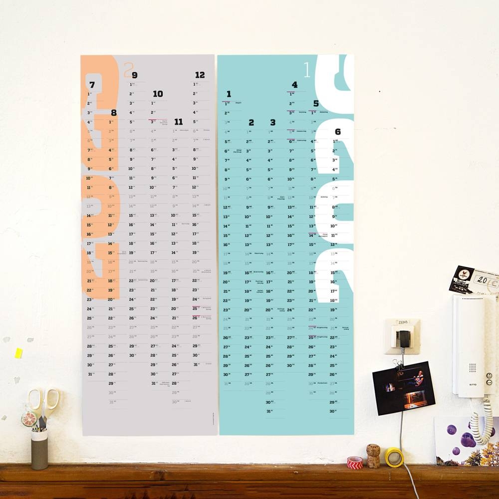 Wandkalender Simply Bright