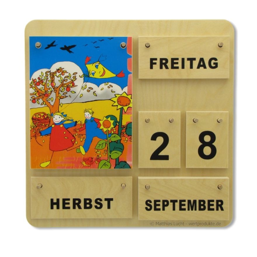 Kalender Aus Holz Karl Und Kathrinchen