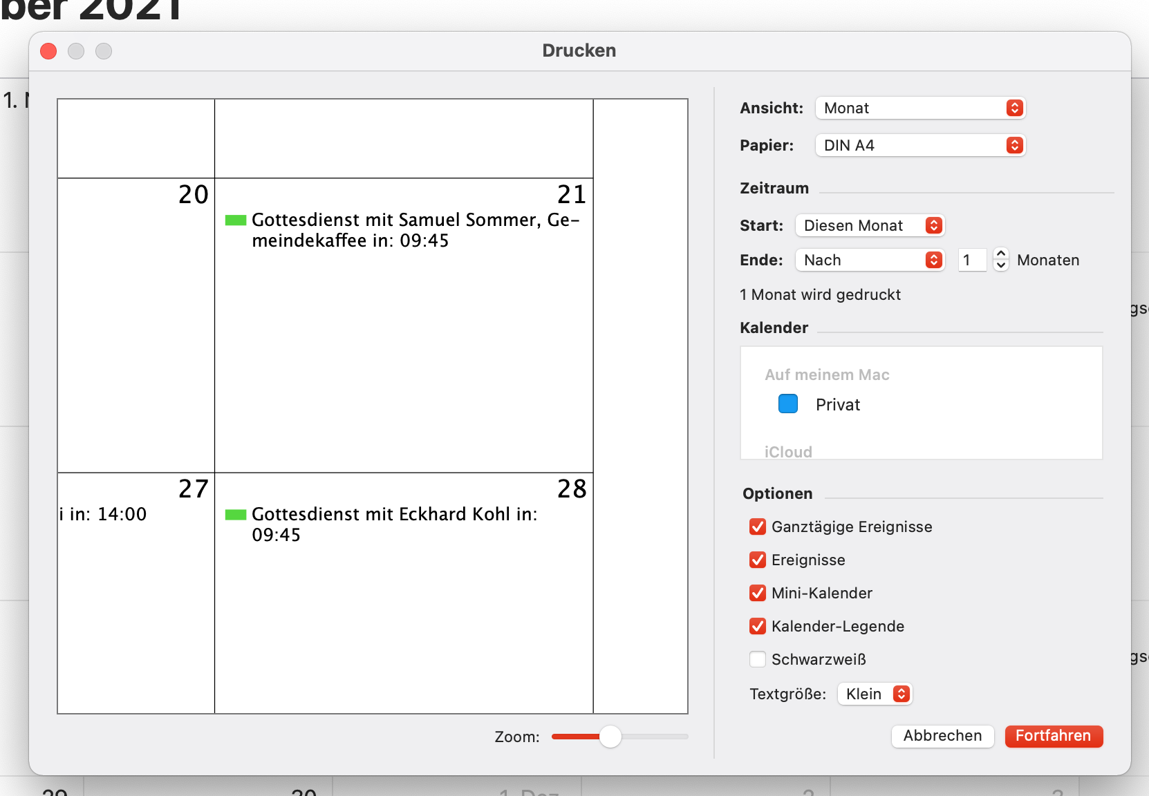 Kalender Ausdrucken Apple Community