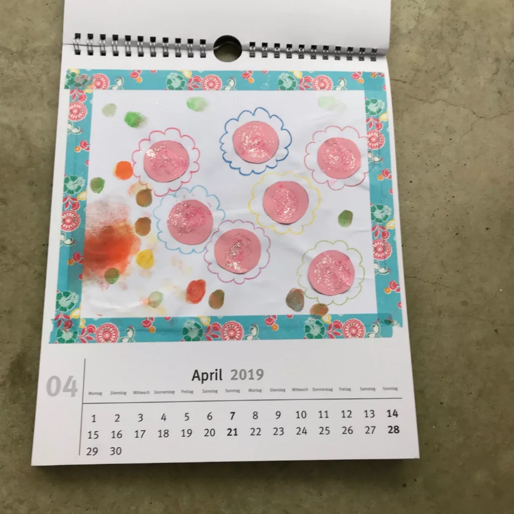 Jahreskalender Selbst Basteln Zum Druk En