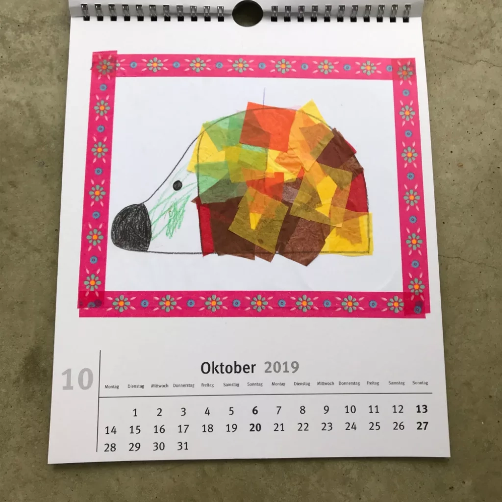 Kalender Basteln Mit Kleinkindern Schatzenkind de