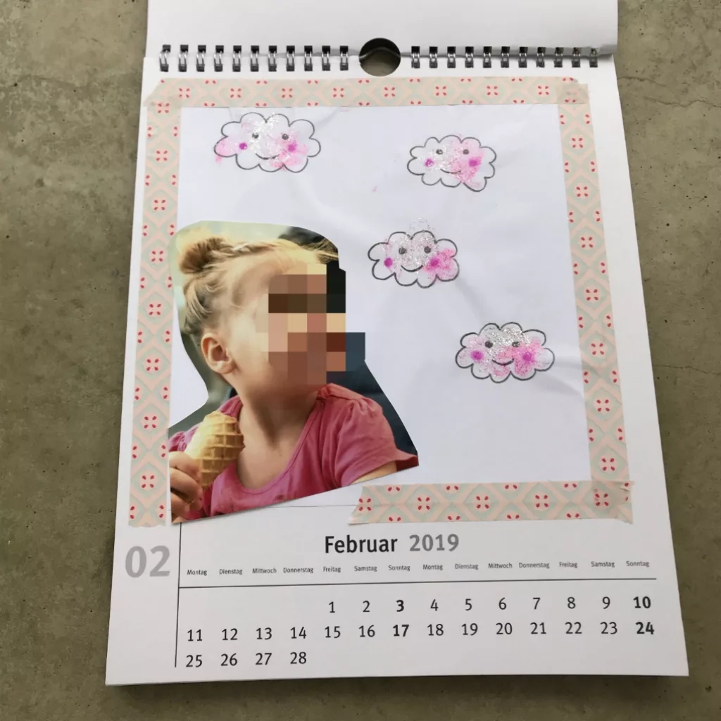 Kalender Basteln Mit Kleinkindern Schatzenkind de