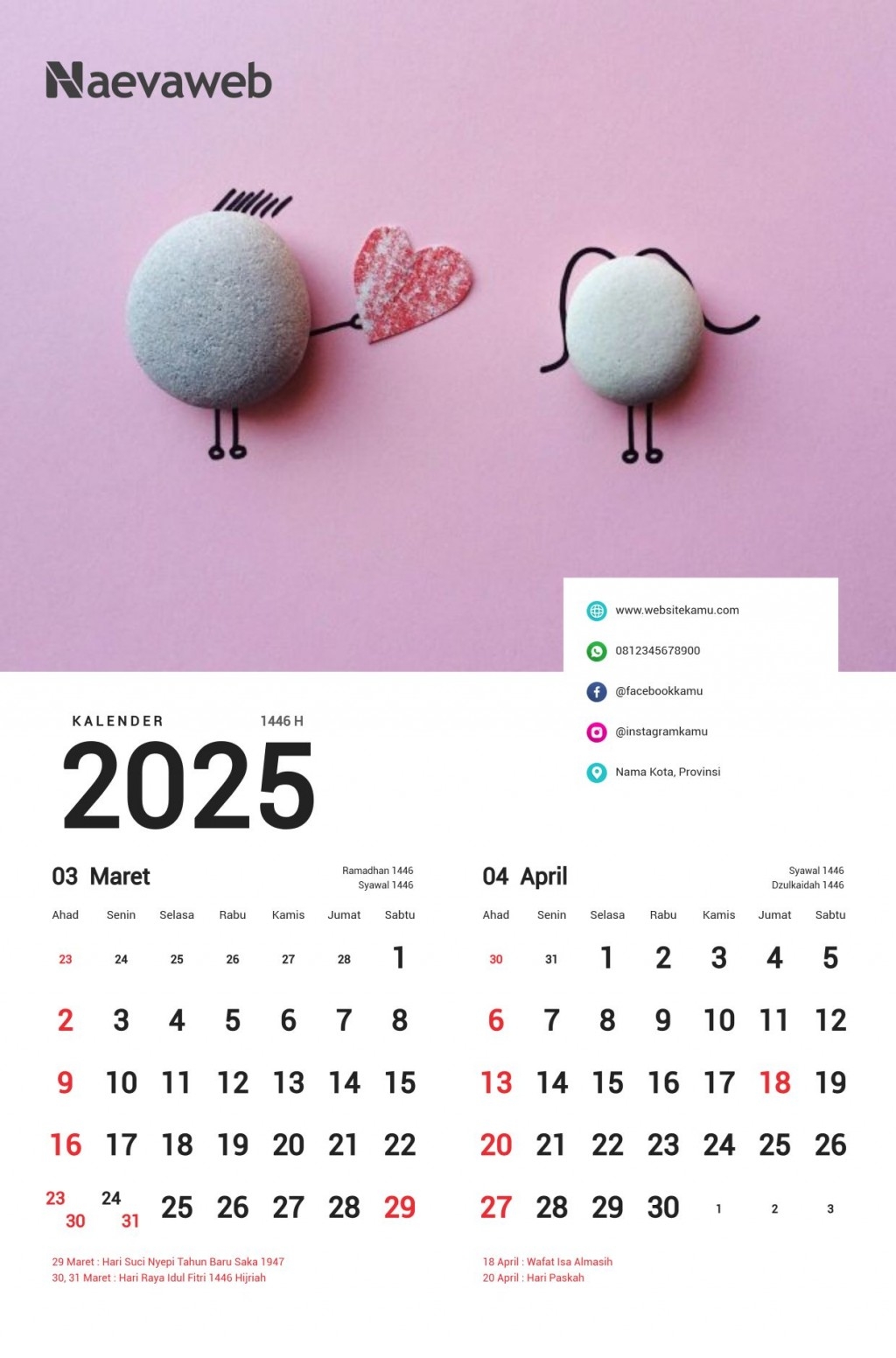 Kalender 2025 A3