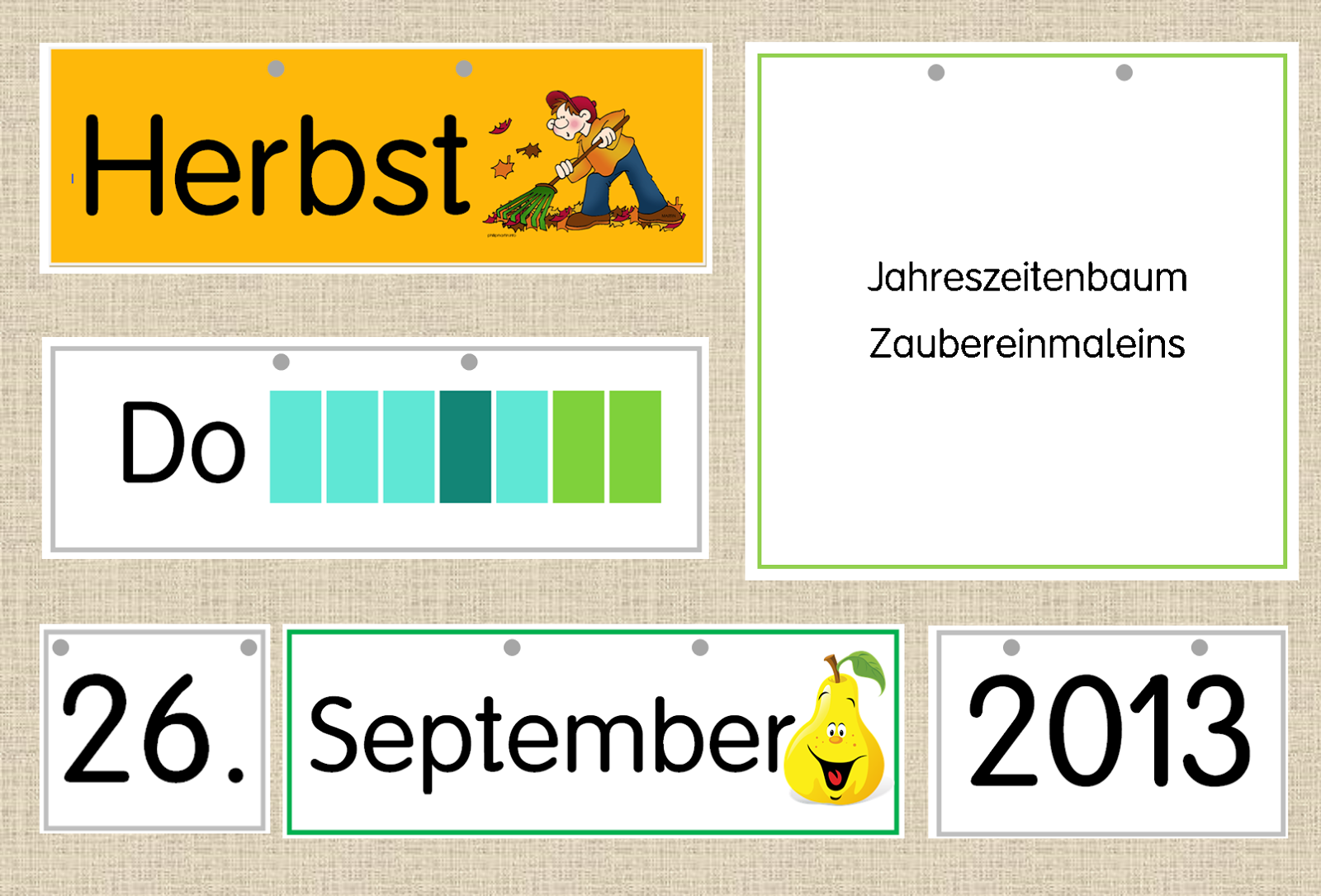 Kalender F rs Klassenzimmer Frau Locke