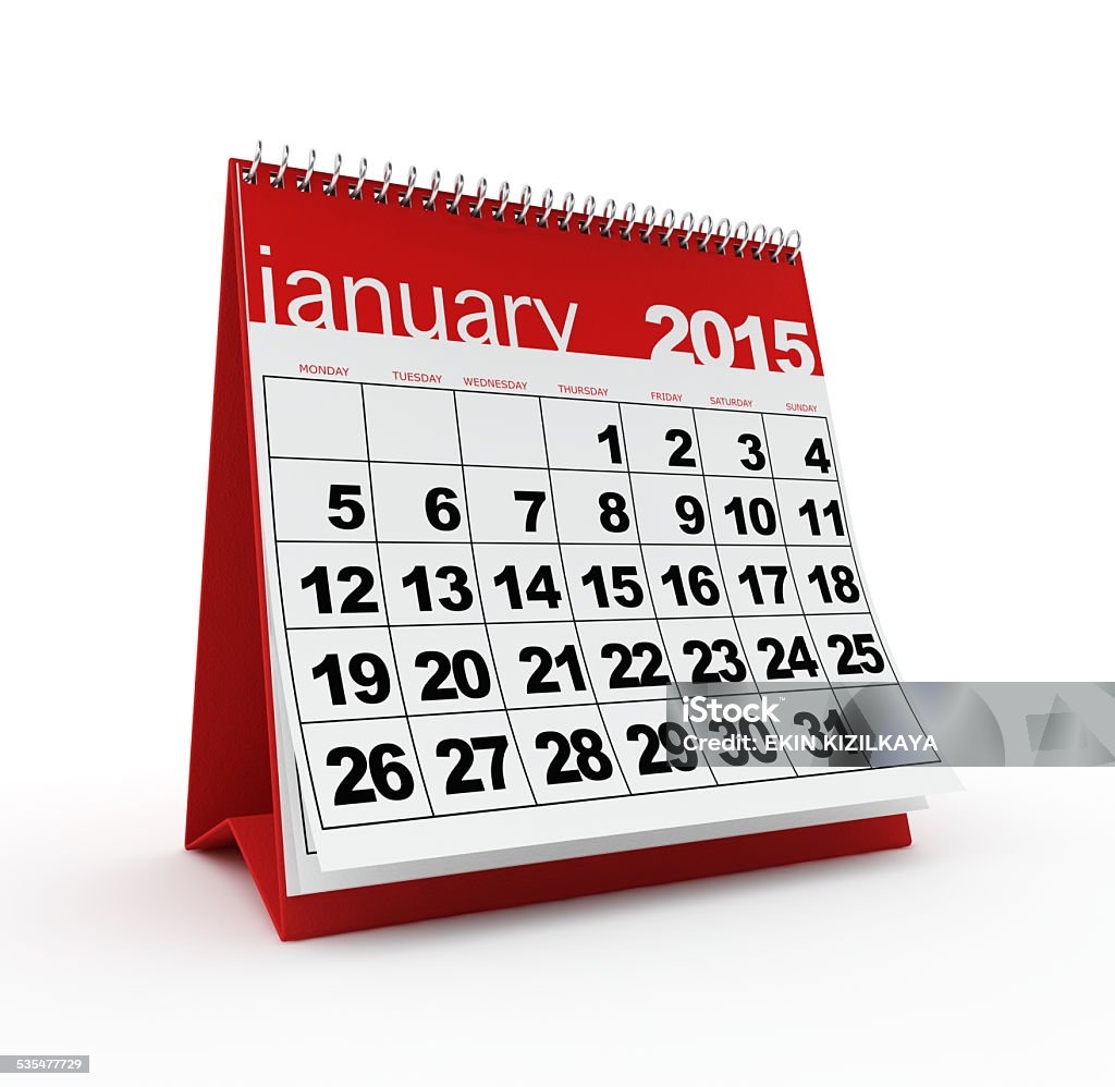 Kalender Januari 2015 Foto Stok Unduh Gambar Sekarang 2015 Acara Bulanan Baru Kondisi IStock