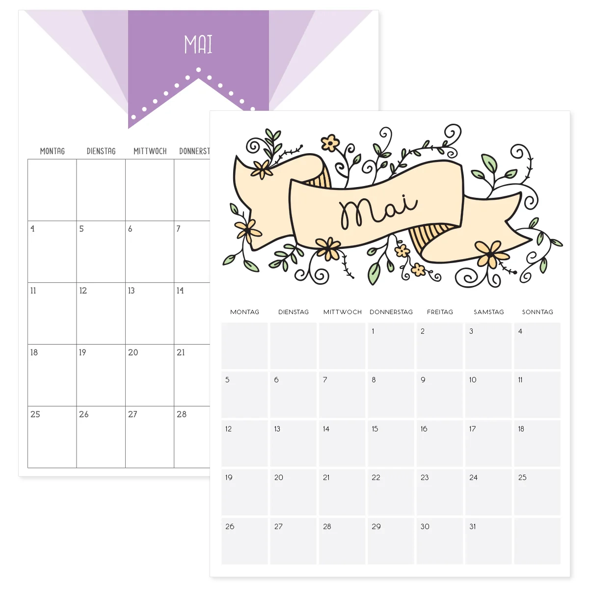 Kalender Mai 2025 Druckbare PDF Downloads Kalender Mai 2025 Druckbare PDF Downloads