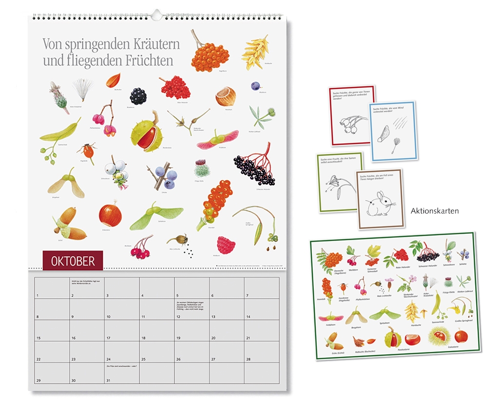 Kalender Natur Erleben Durch Das Jahr 1 Inkl Begleitheft Natur Verlag Wawra