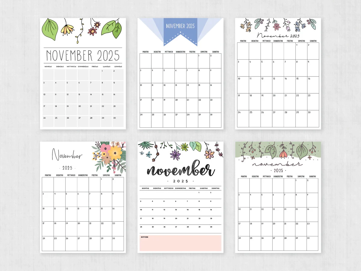 2025 Druckbarer Kalender 2025 Druckbarer Kalender