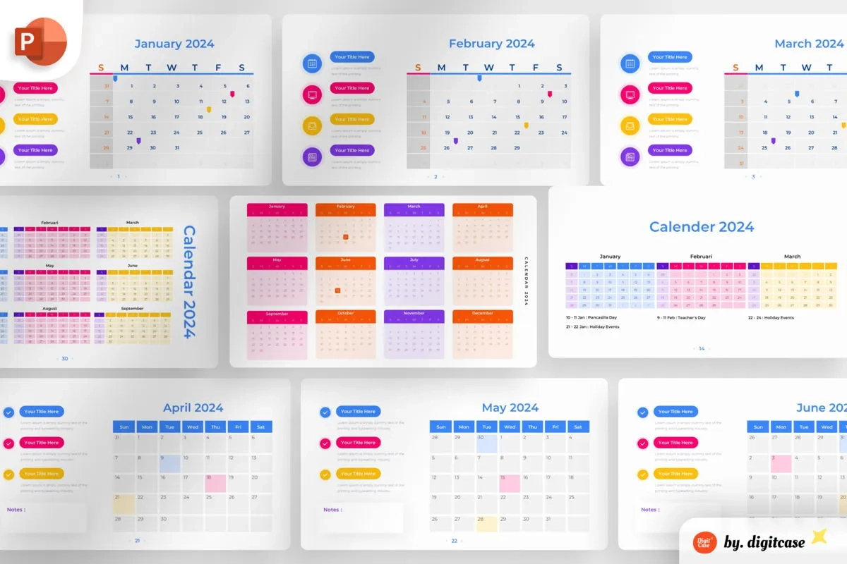 Kalender PowerPoint Vorlagen Und Hintergr nde F r Ihre Pr sentationen Jetzt Herunterladen PoweredTemplate