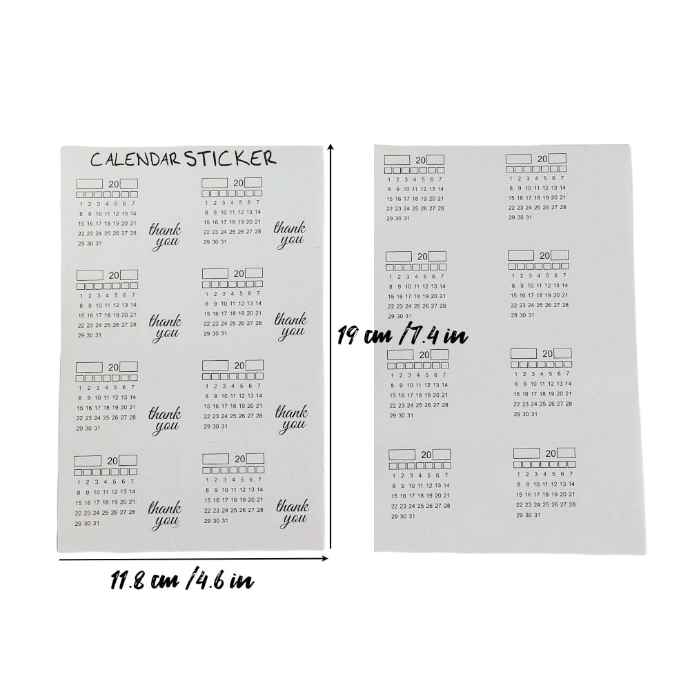 Kalender Sticker Monatliche Planer Tabs 16 St ck Selbstklebend F r Notizb cher Kalender Kalender Sticker 2025