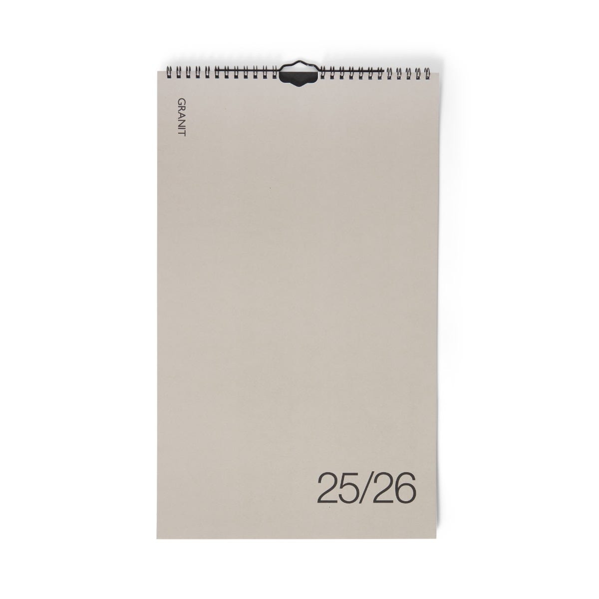 Kalender Vecka 2025 2026 Beige Granit