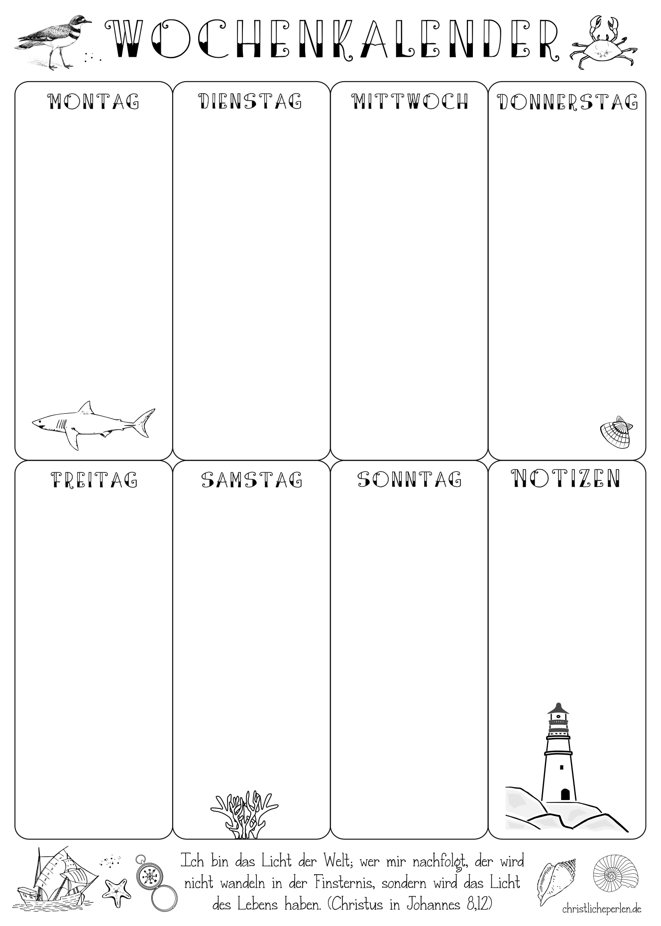 Kalender Vorlagen Christliche Perlen Kalender Vorlagen Christliche Perlen