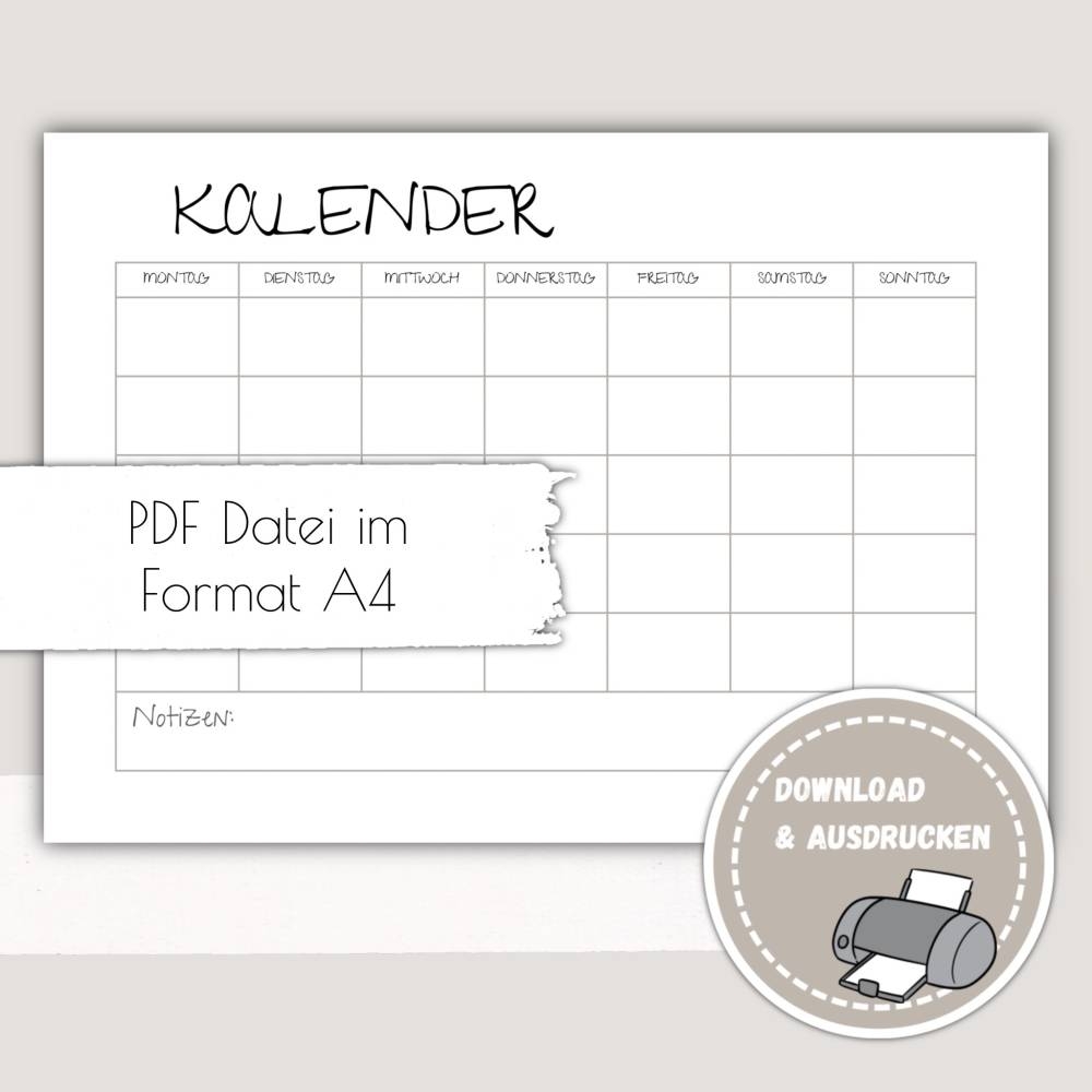 Kalender Zum Drucken Kalender Zum Drucken