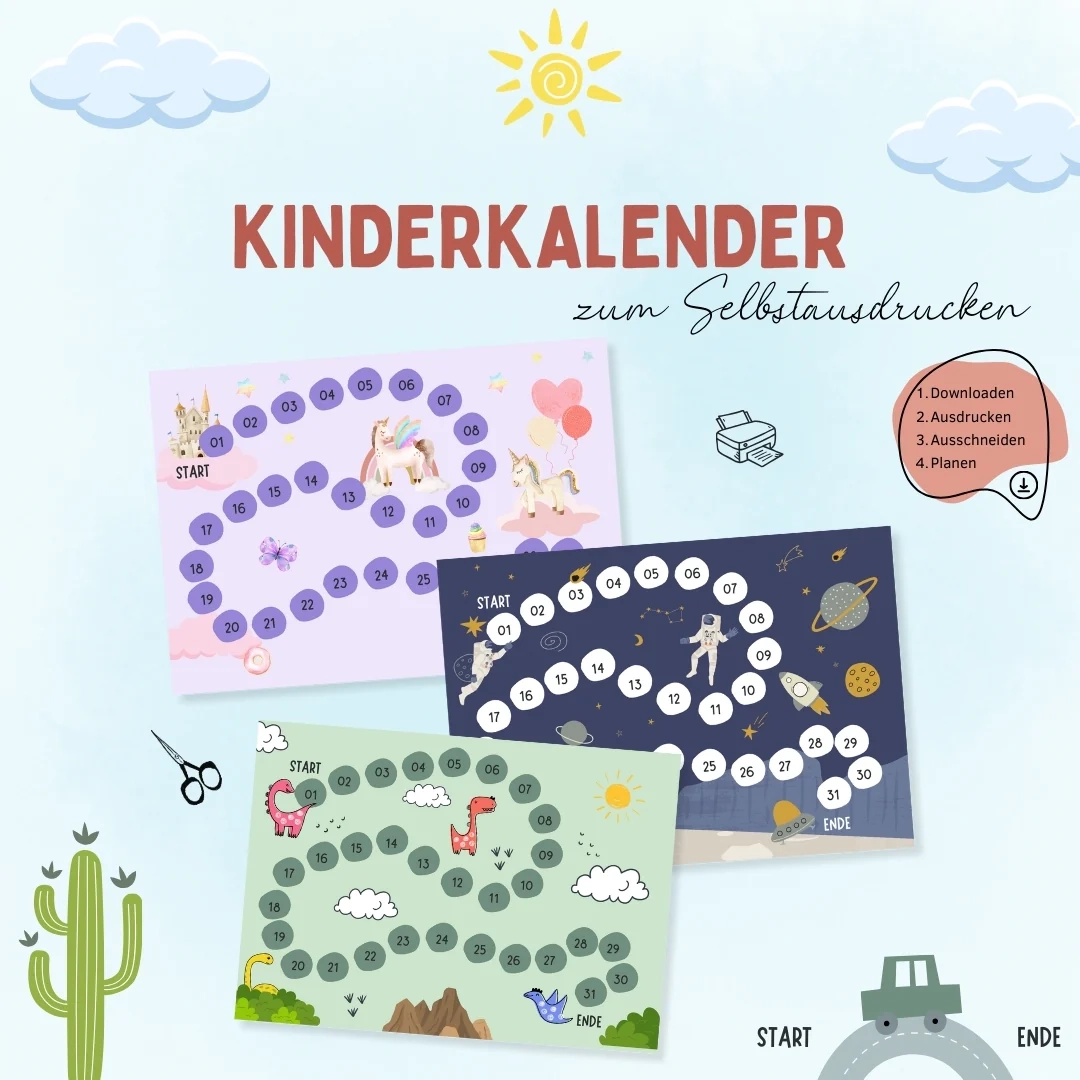Kinderkalender Zum Ausdrucken
