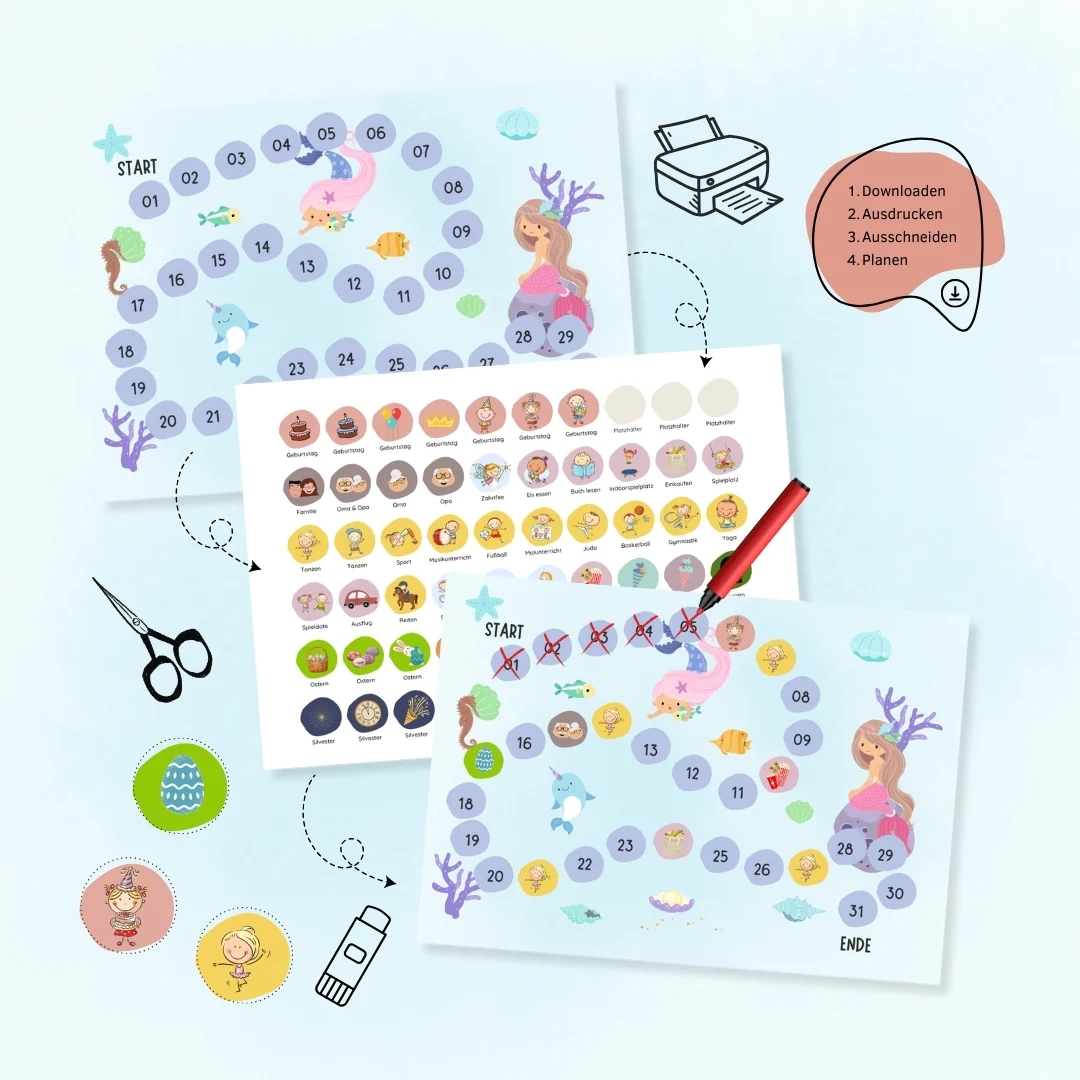 Kalender Kinder Zum Drucken