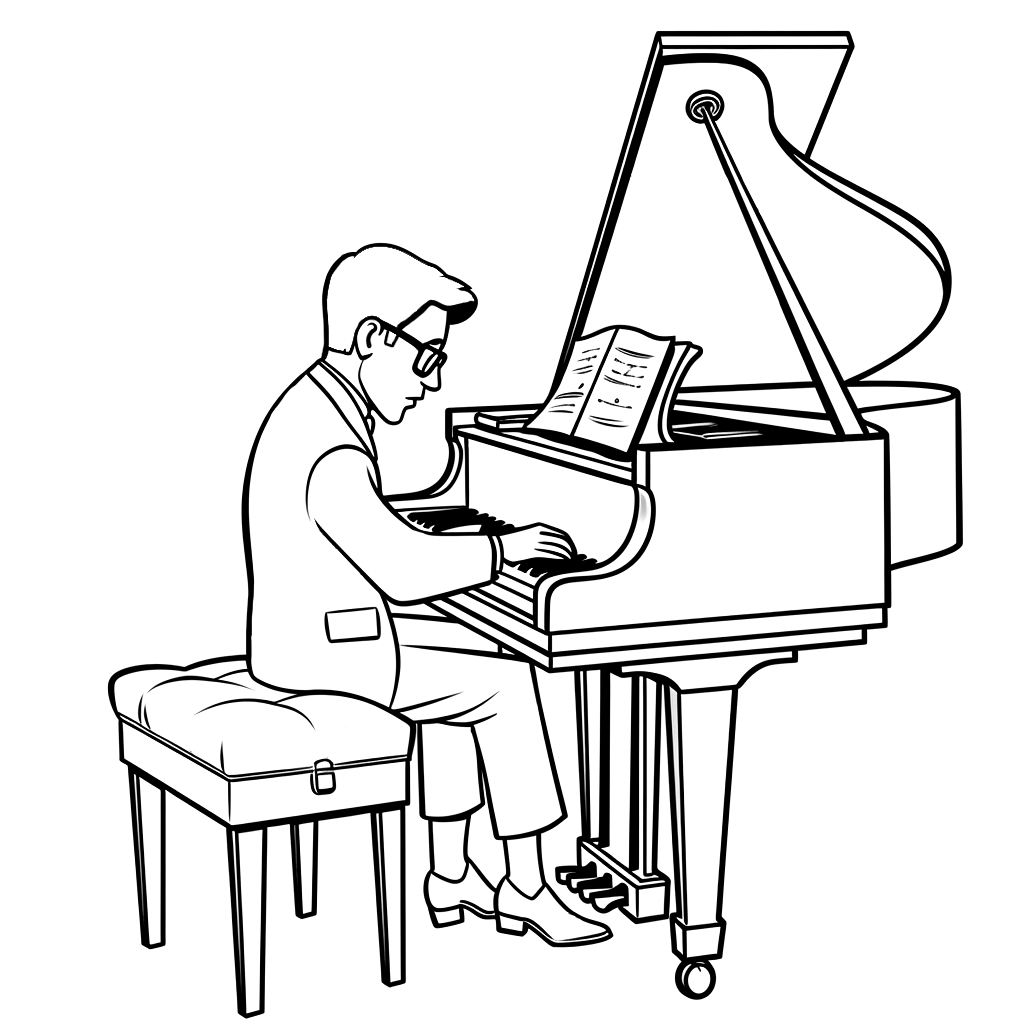 Klavier Ausmalbild Kostenlos Herunterladen Klavier Ausmalbild Kostenlos Herunterladen