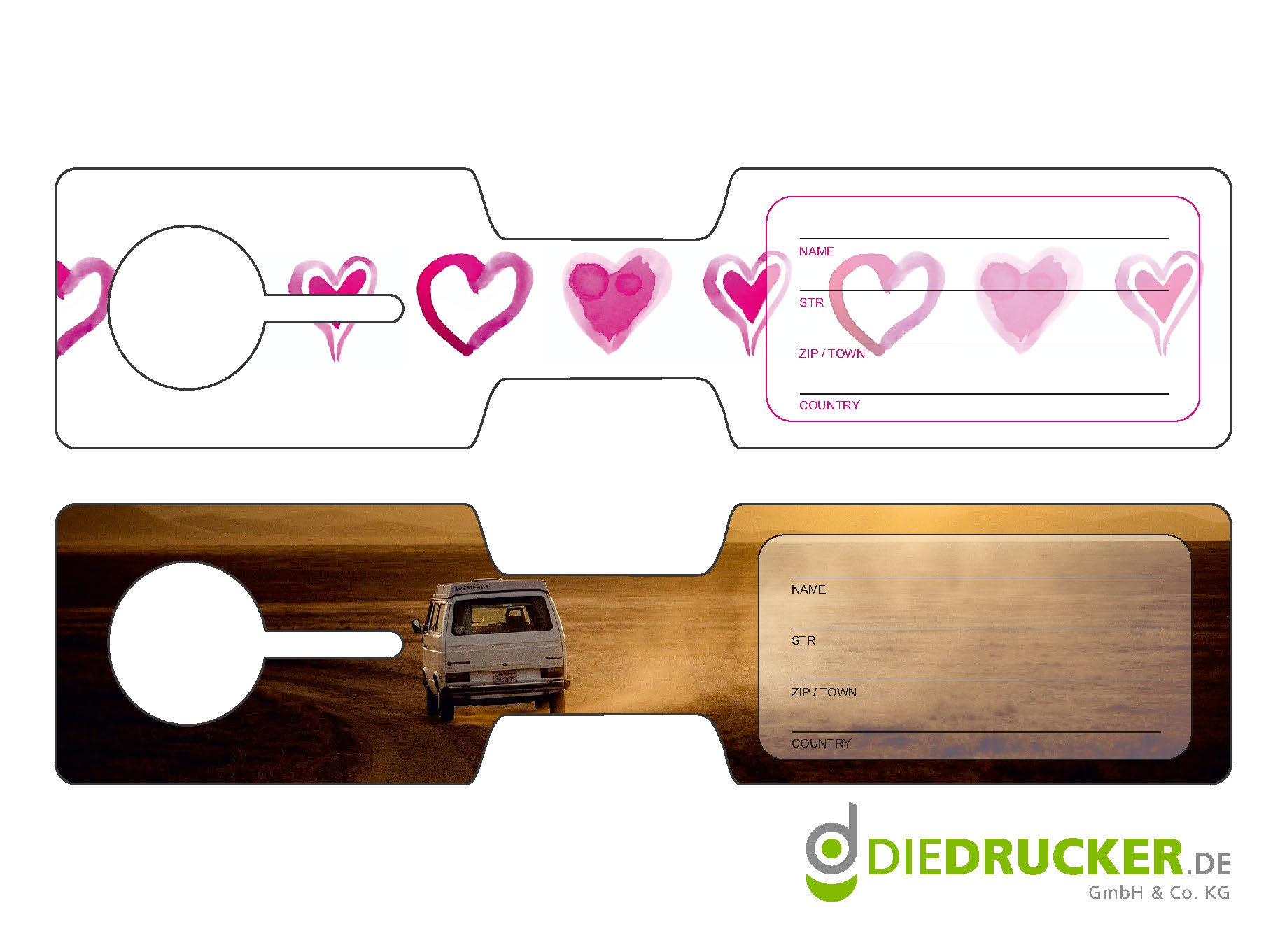 Kofferanh nger Selbst Ausdrucken Hier Finden Sie Kostenlose Vorlage