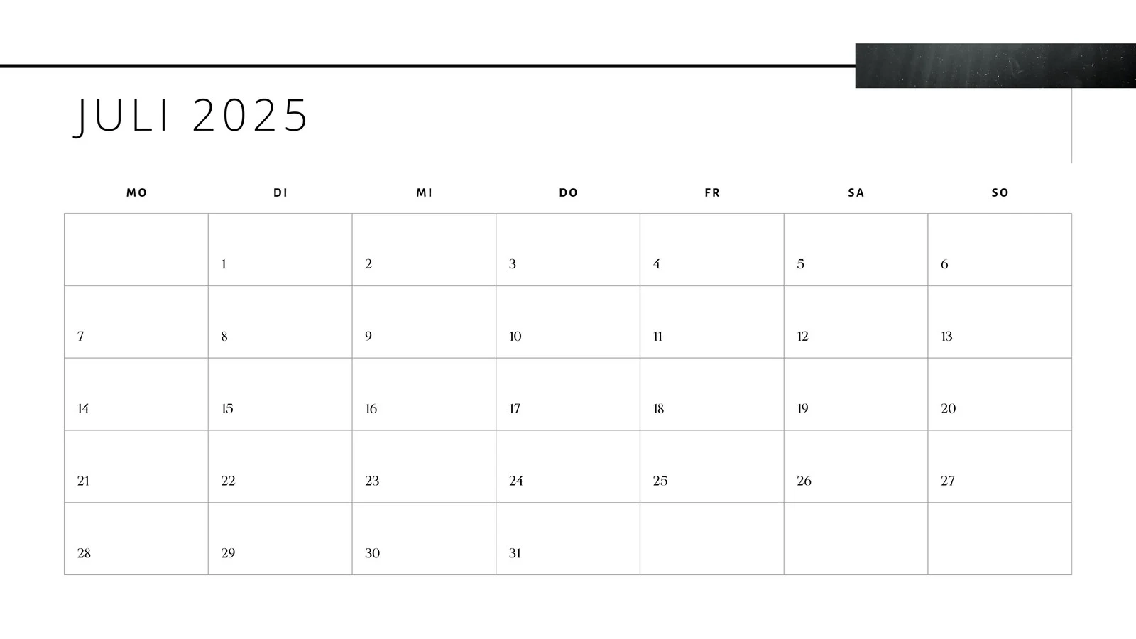 Kostenlos Anpassbare Juli 2024 Kalender Vorlagen Canva