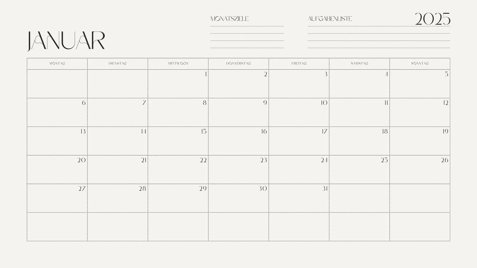 Kostenlos Anpassbare Vorlagen F r Monatskalender Canva