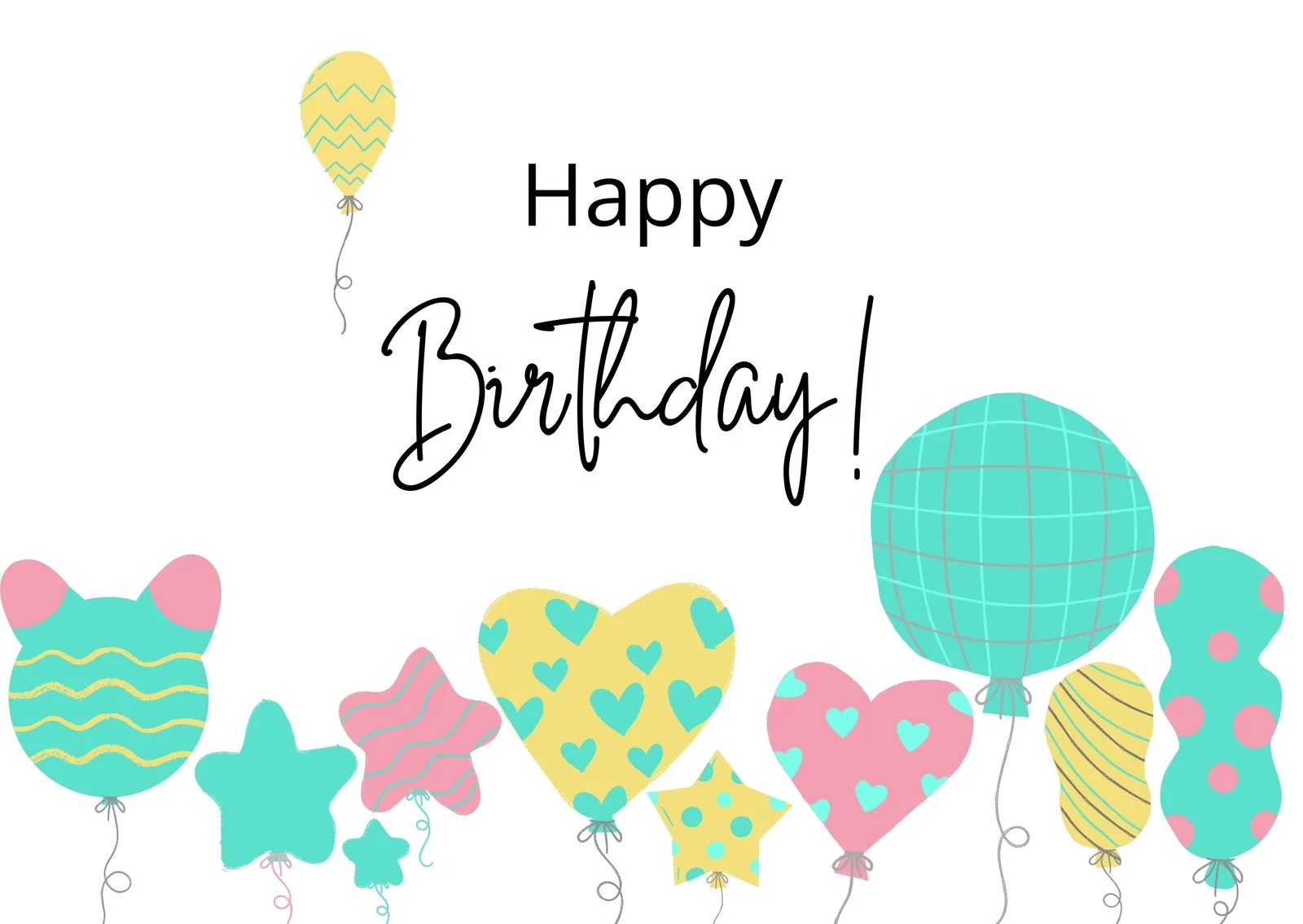Kostenlos Anpassbare Vorlagen Zum Thema Happy Birthday Canva