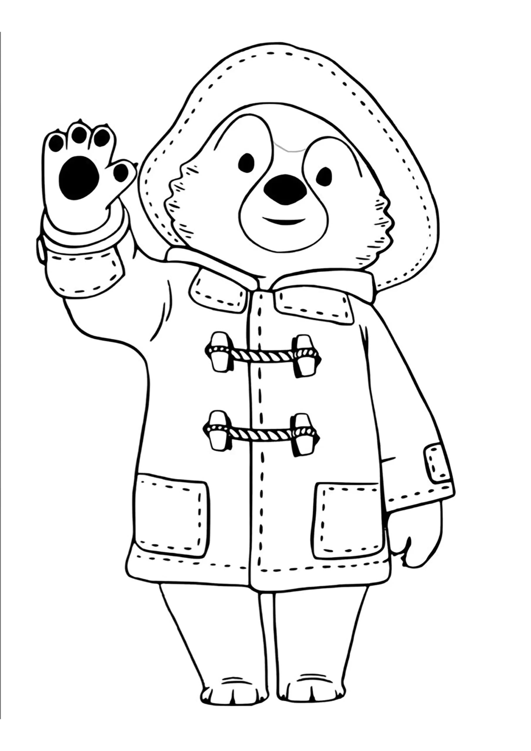 Kostenlose Ausmalbilder Von Paddington b r Zum Ausdrucken Ausmalbilder Von Paddington B r Zum Ausmalen