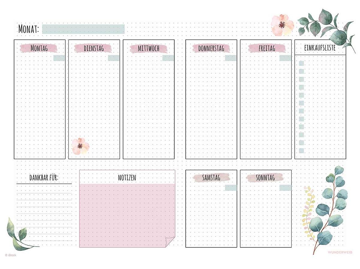 Kostenlose Bullet Journal Vorlage Und 3 Gr nde Sie Auszuprobieren Wunderweib