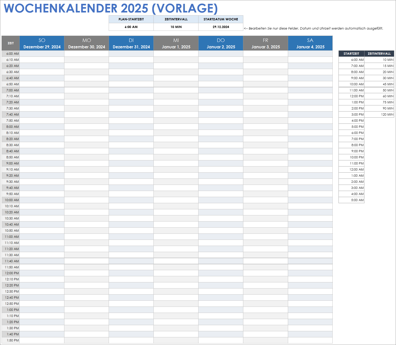Kostenlose Google Kalender Vorlagen Smartsheet