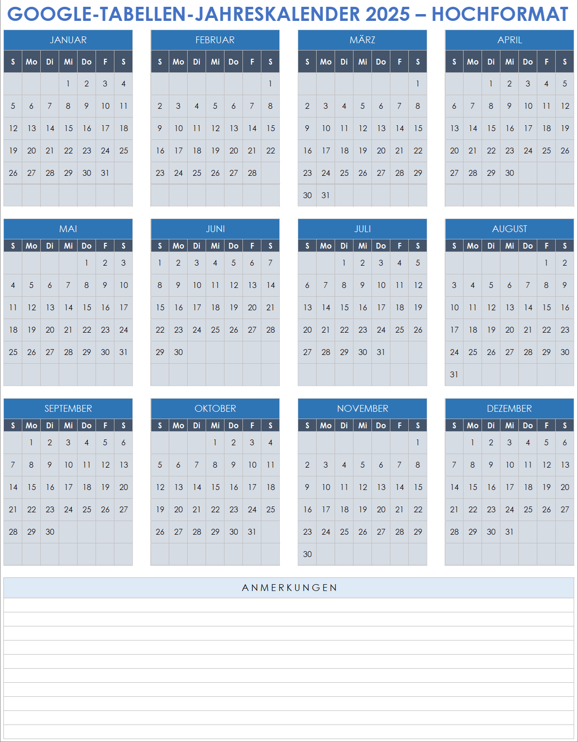 Kostenlose Google Kalender Vorlagen Smartsheet