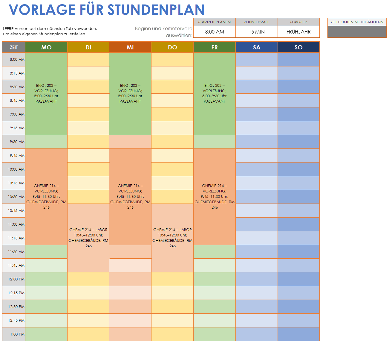 Kostenlose Google Tabellen Vorlagen F r Wochenpl ne Smartsheet